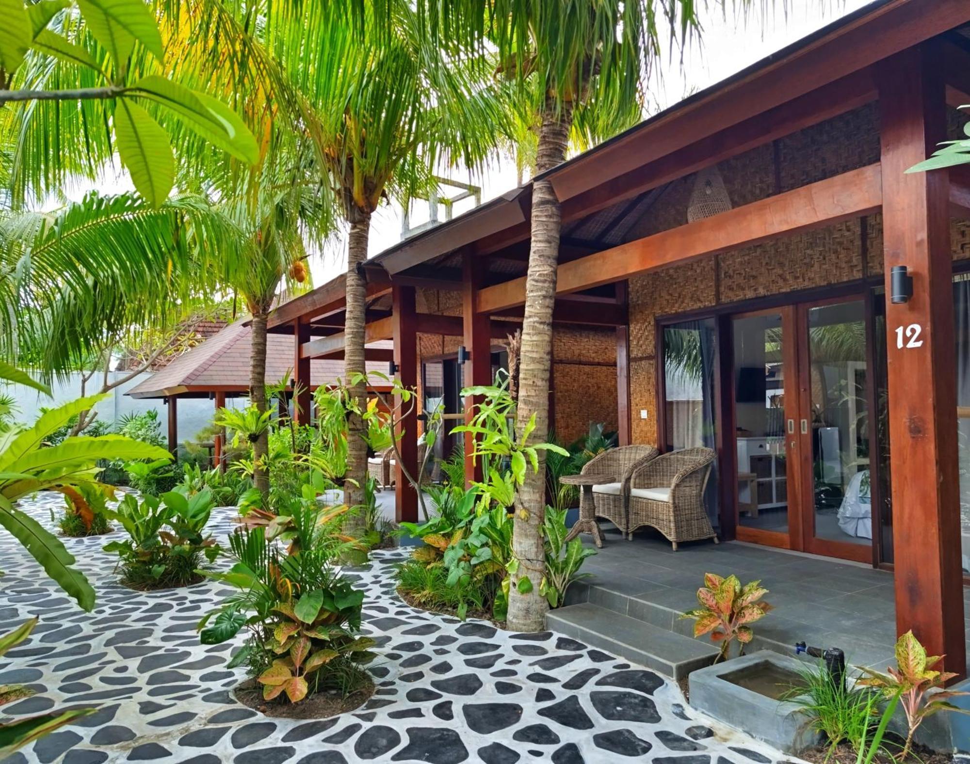 Scallywags Beach Club Gili Air Dış mekan fotoğraf
